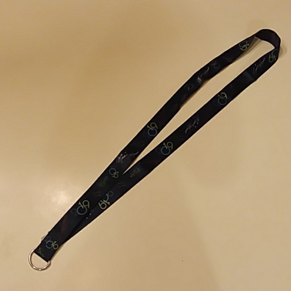 Disney 2019 navy blue lanyard